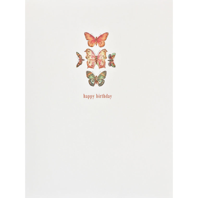  Butterflies Birthday Card- Lumia Designs