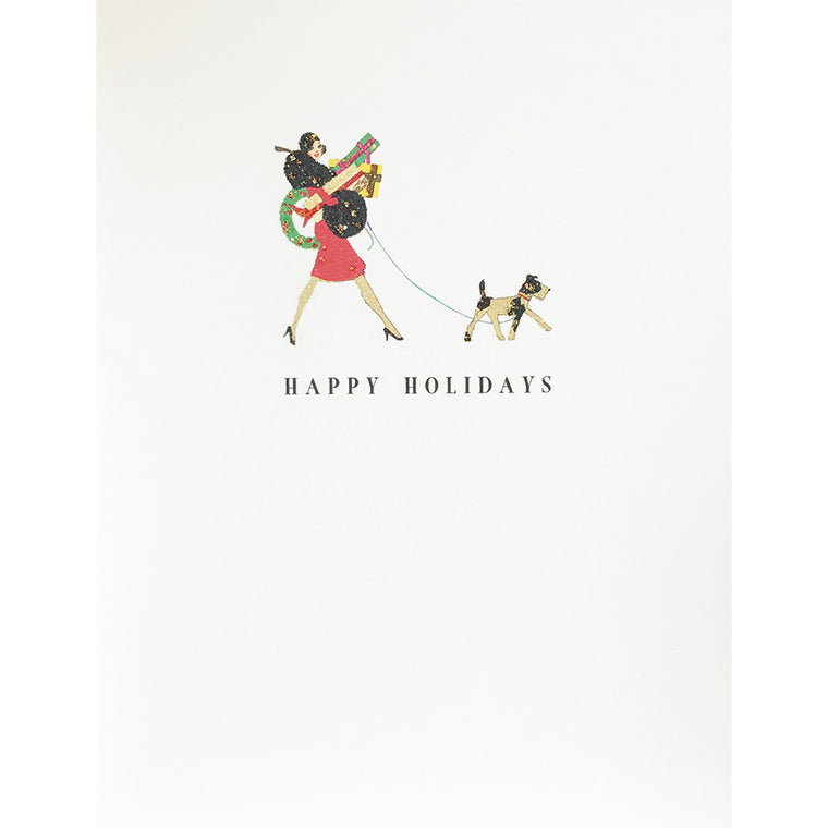 Greeting Card Holiday Shoppers - Lumia Designs