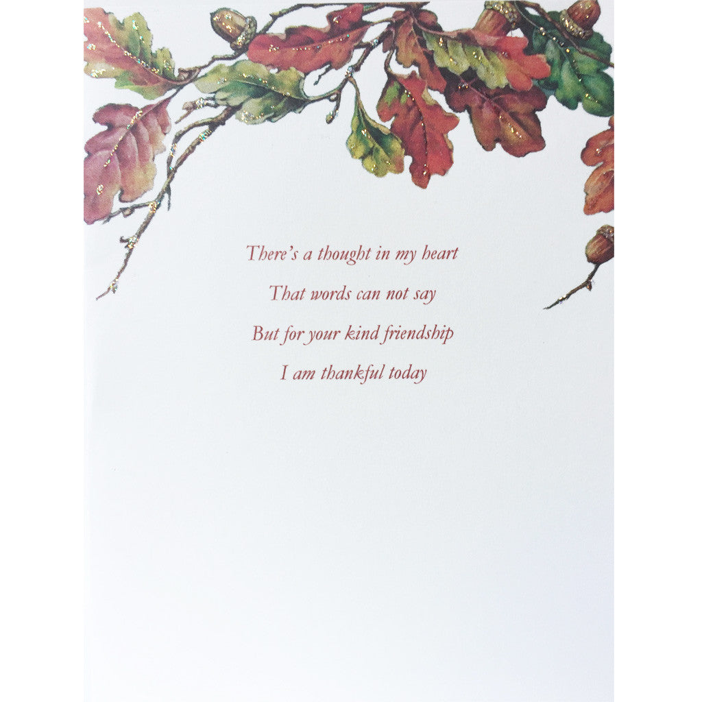 Greeting Card Fall Foliage Friends - Lumia Designs
