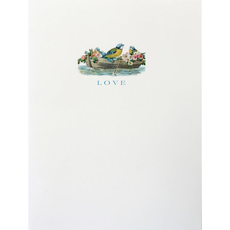 Greeting Card Love Birds - Lumia Designs