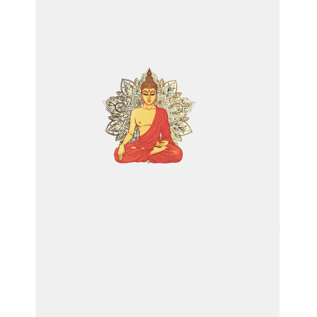 Lord Buddha Greeting Card Lumia Designs