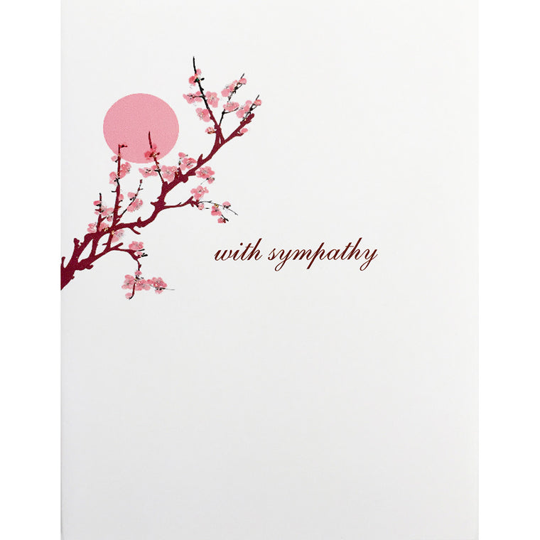 Greeting Card Sympathy Blossoms - Lumia Designs