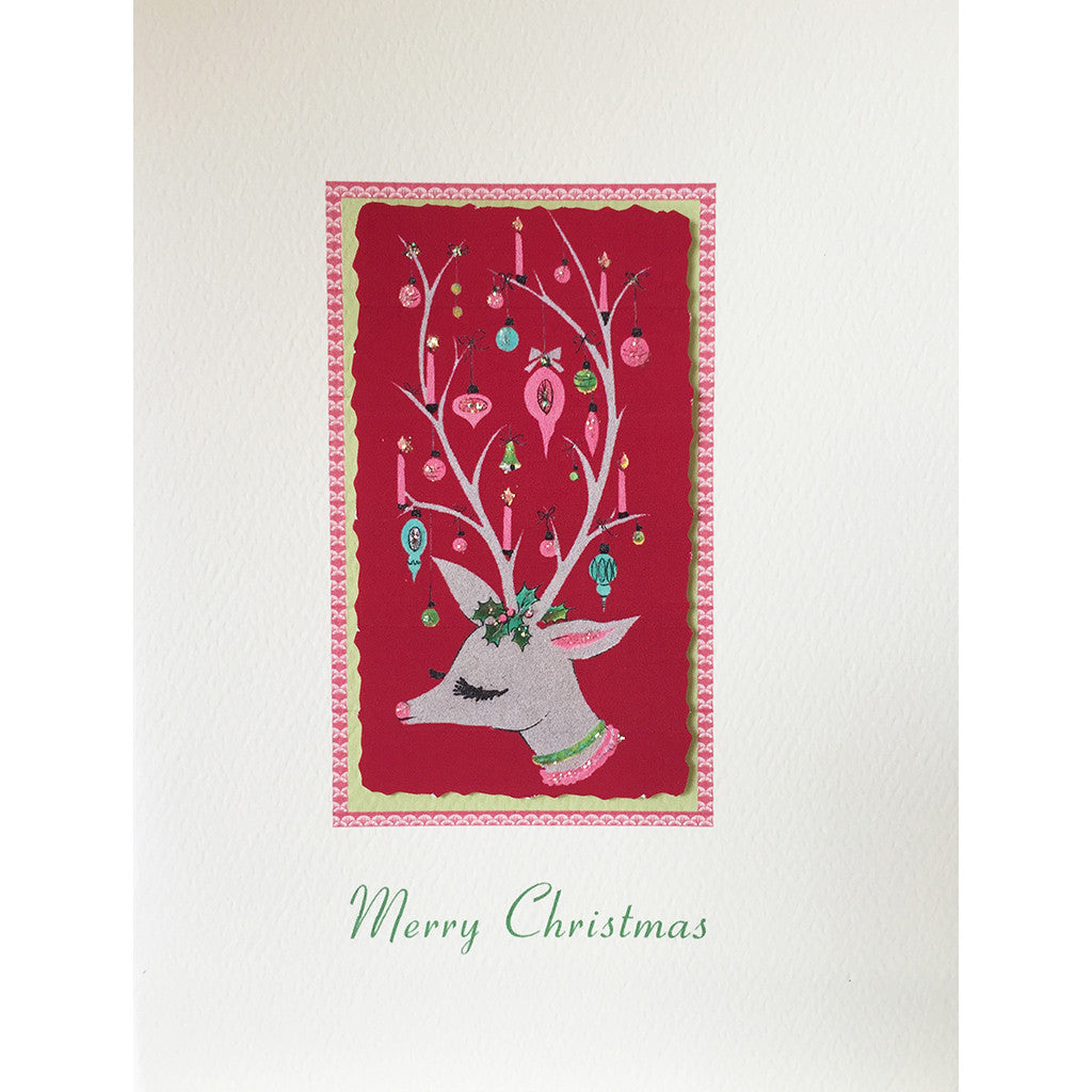 Greeting Card Holiday Doe - Lumia Designs