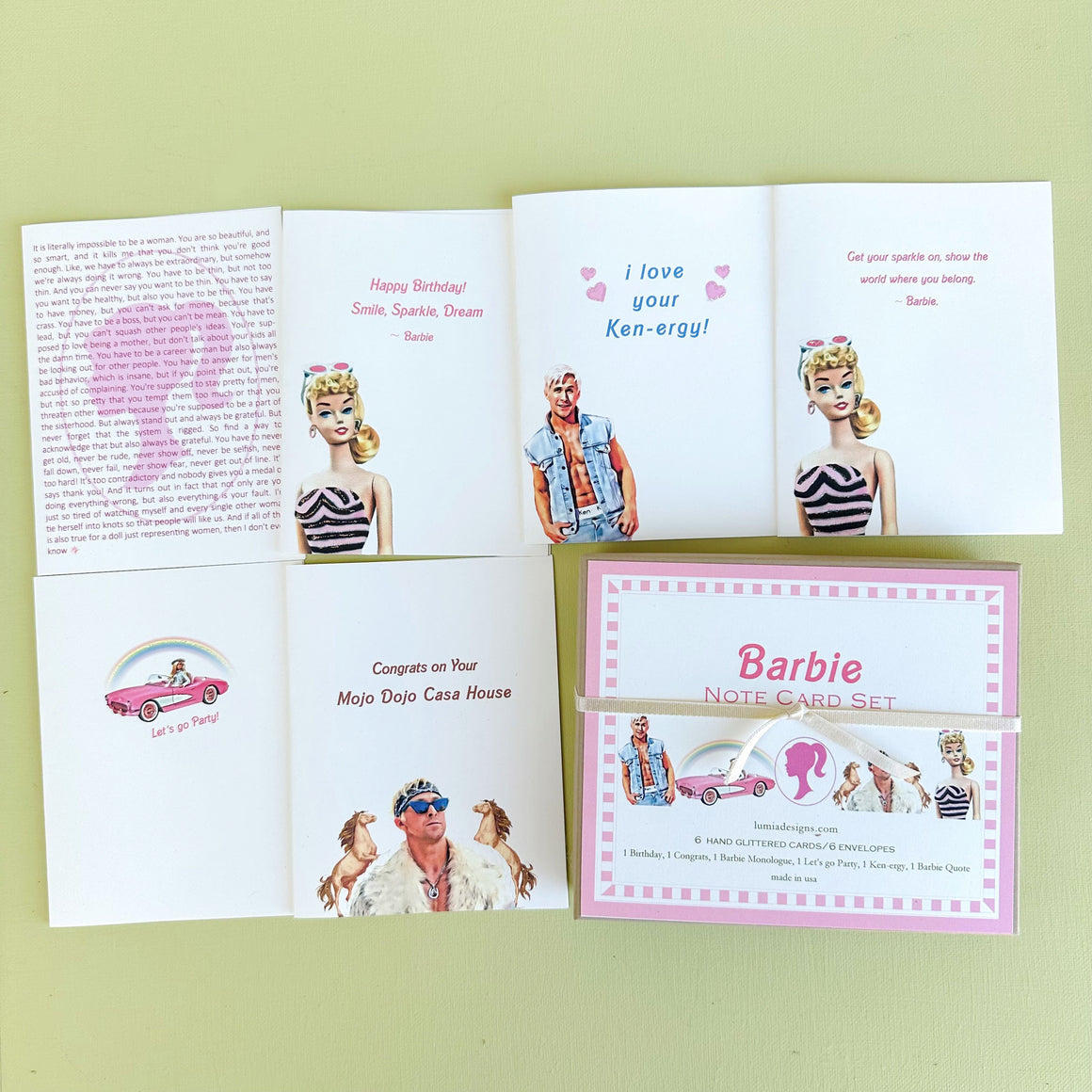 Barbie Note Card Box Set