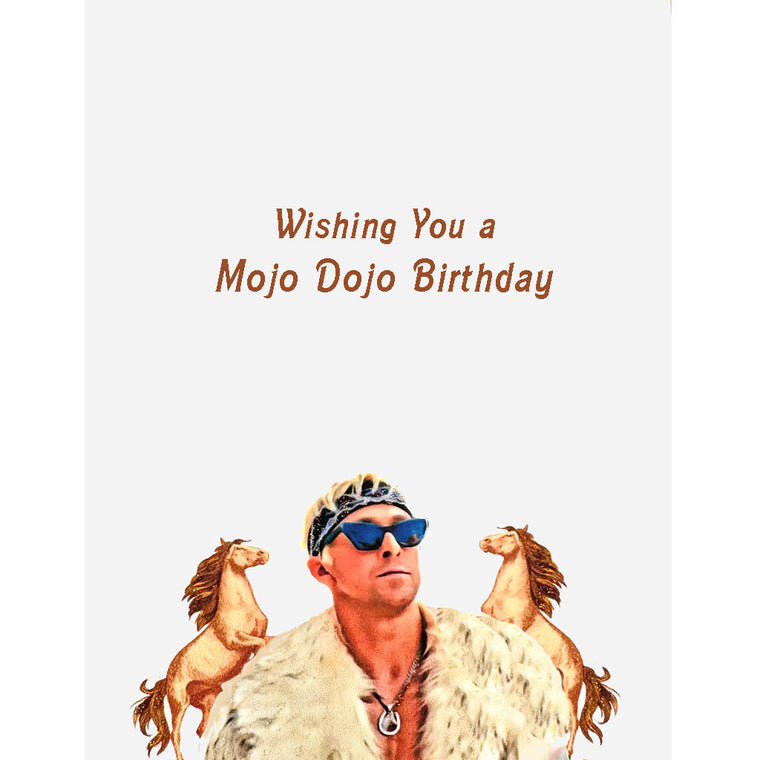 Mojo Dojo Birthday Card