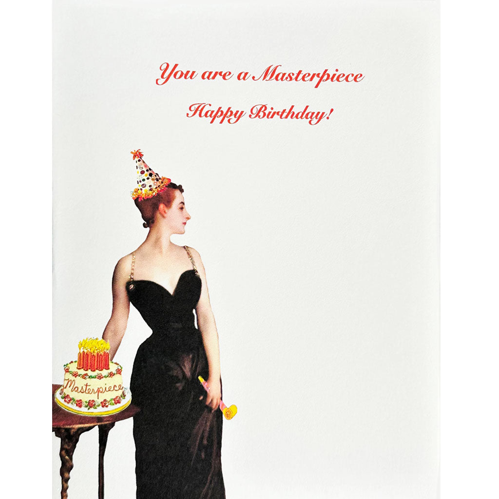 Madame X Birthday Card