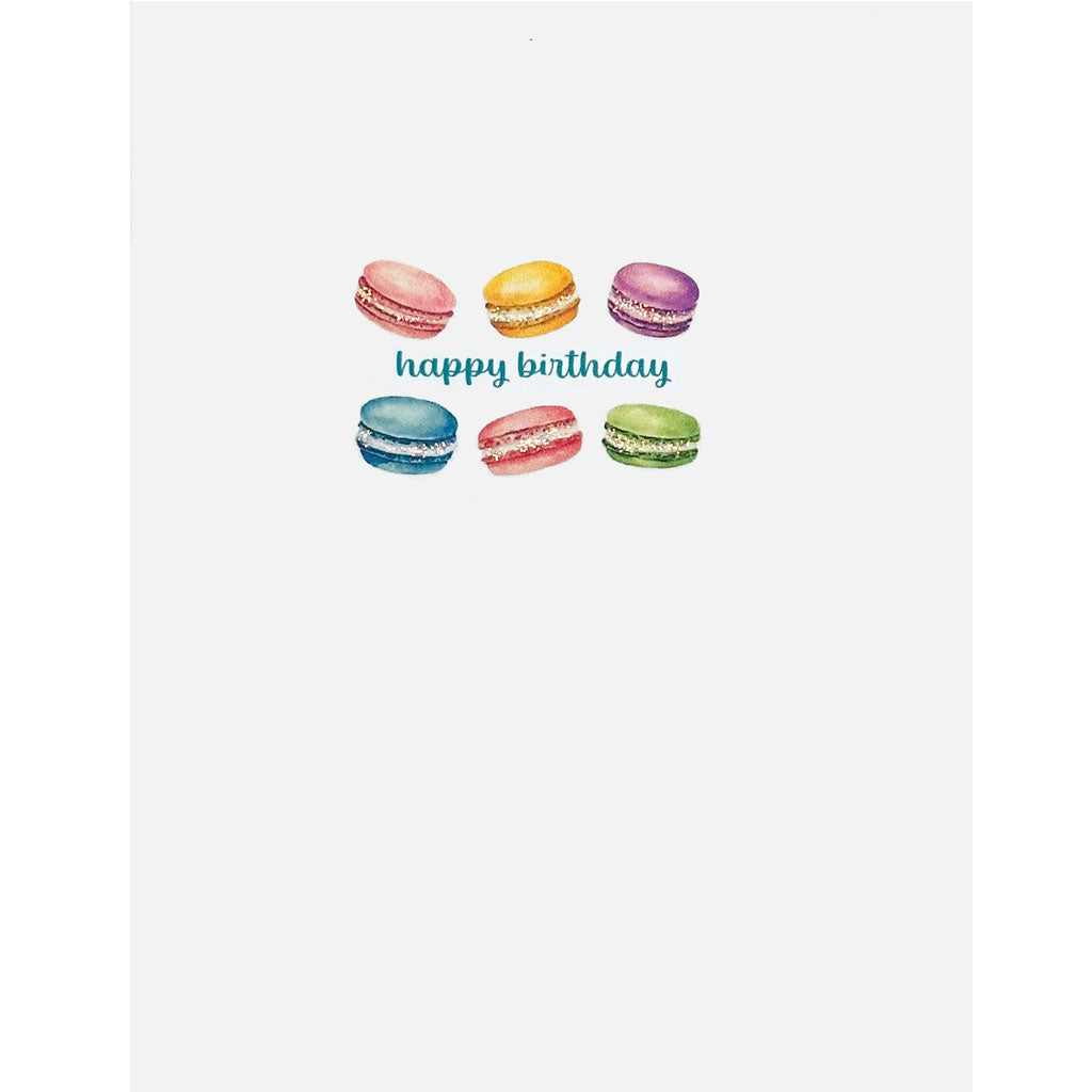Macaroons Birthday Card