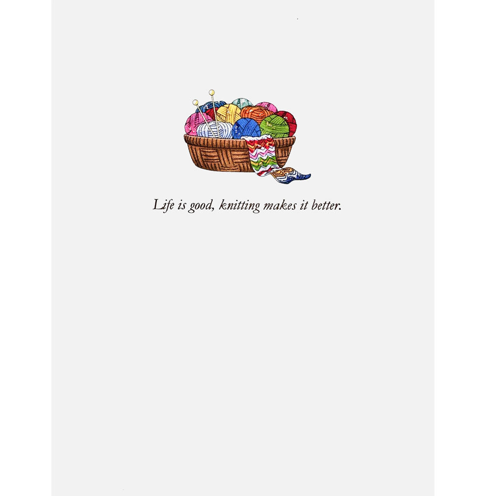 Knitting Card