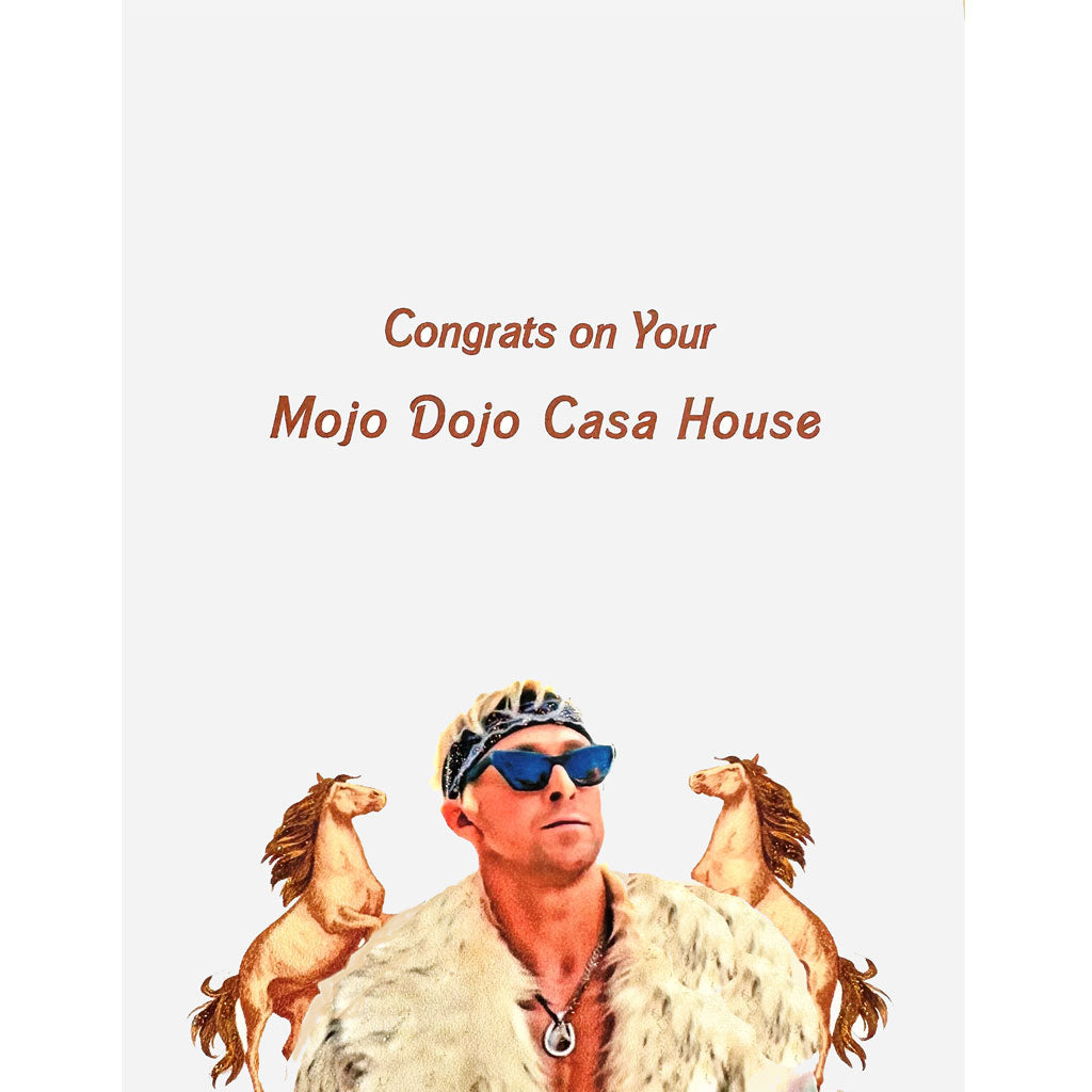 Congrats Mojo Dojo Casa House Card