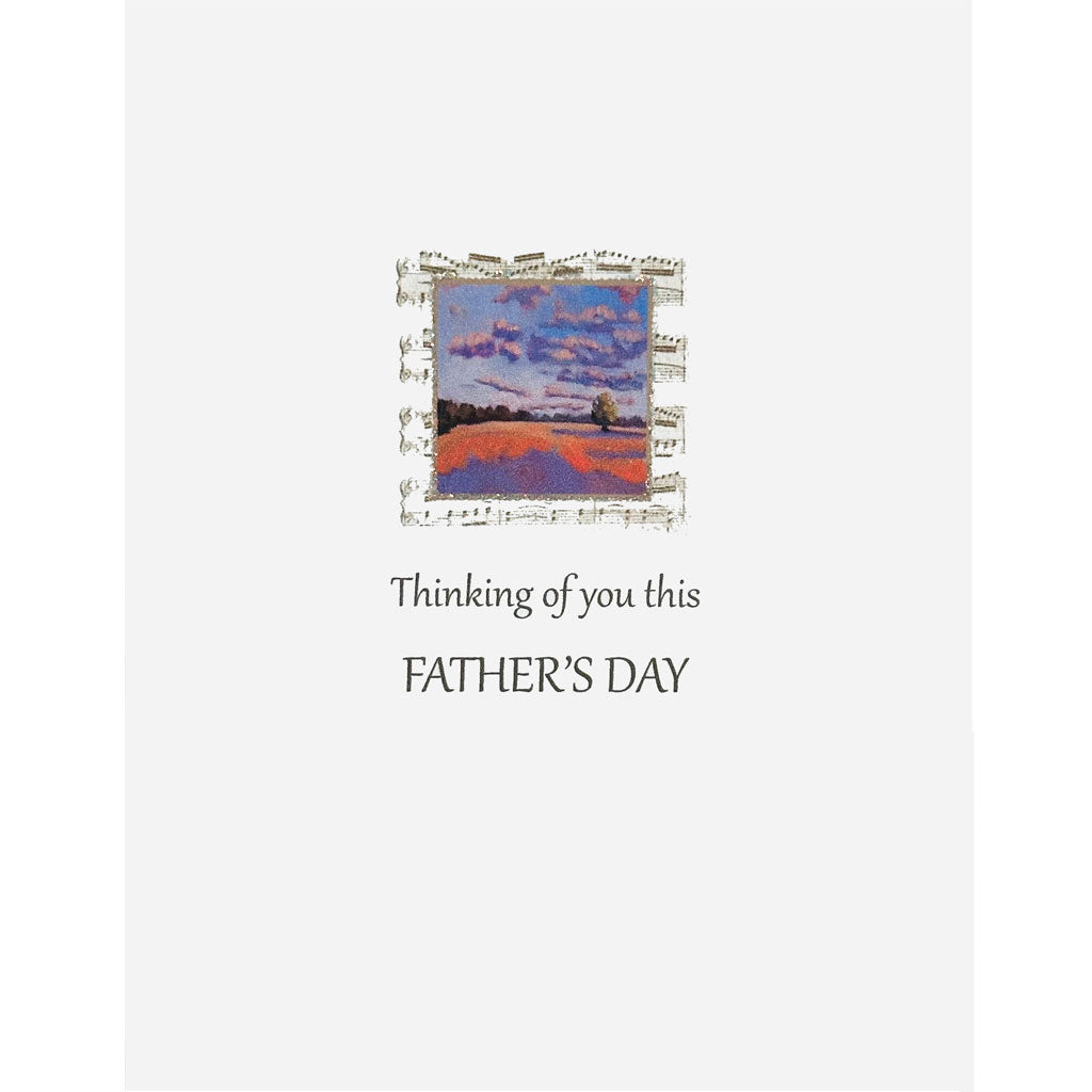 Tree Father's Day Sympathy Card