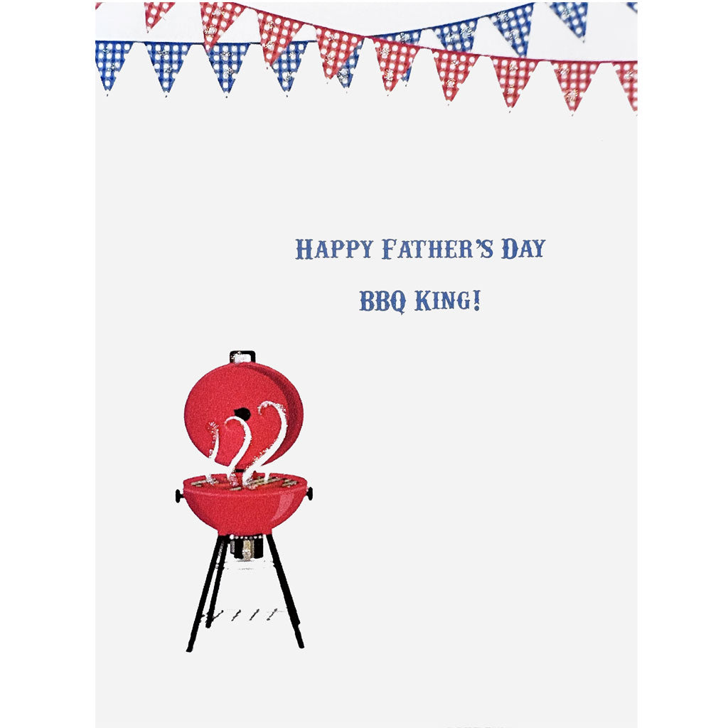 BBQ King Father's Day Card