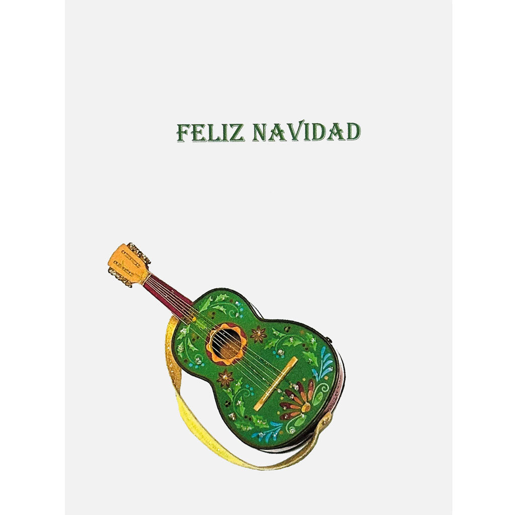 Feliz Navidad Mexican Vihuela Card