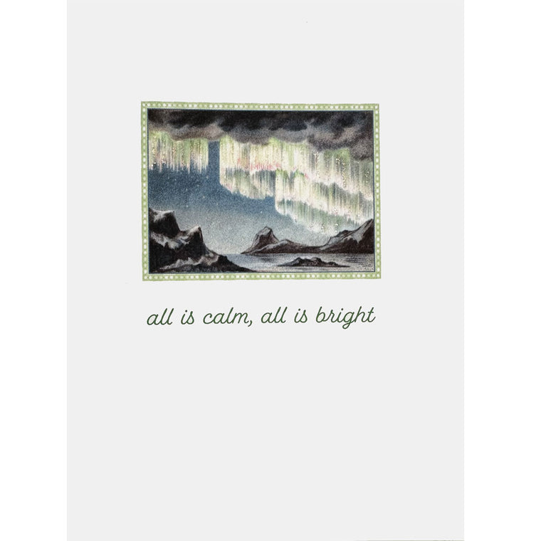 Aurora Borealis Holiday Card
