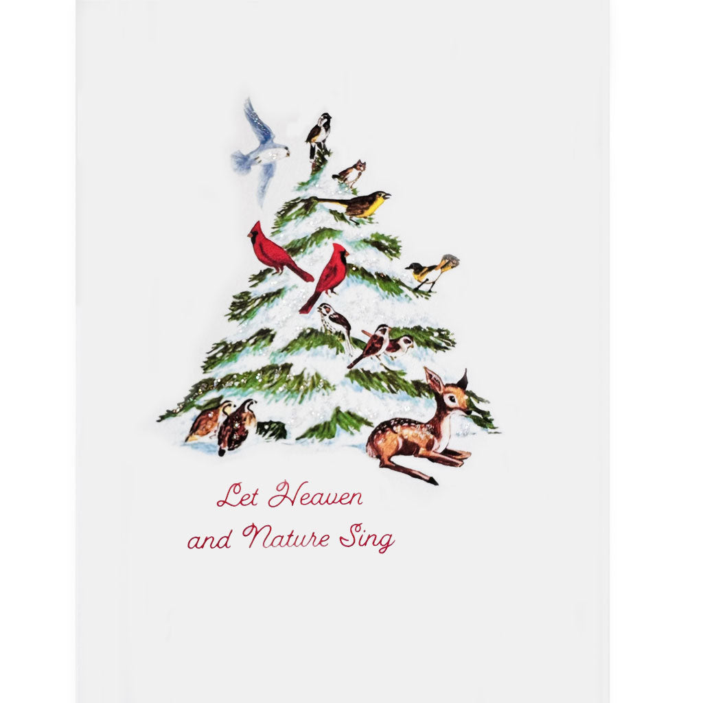 Heaven and Nature Sing Holiday Card