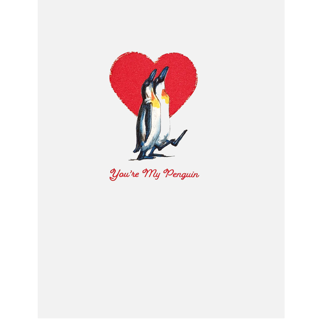CHV-38W You're My Penguin Card