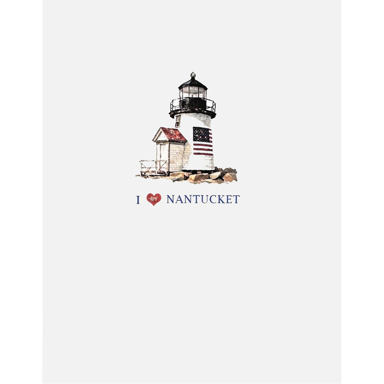 I Love Nantucket Card