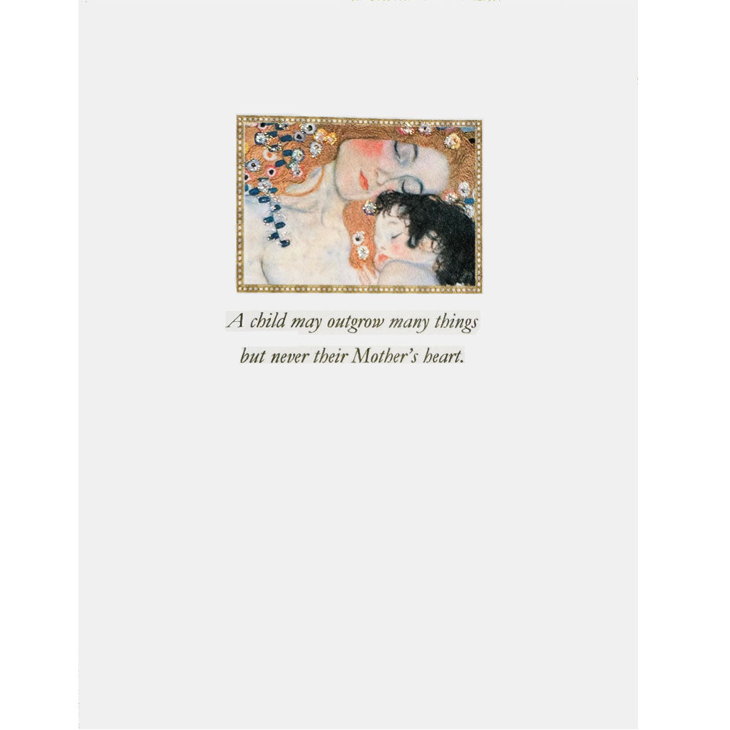Klimt Mother & Child Card
