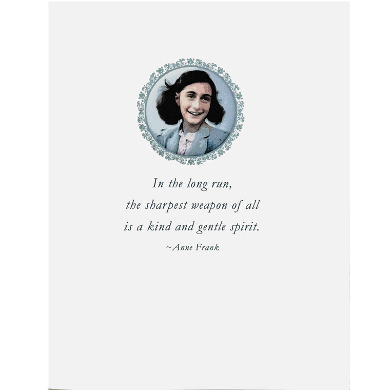 Anne Frank Quote Card