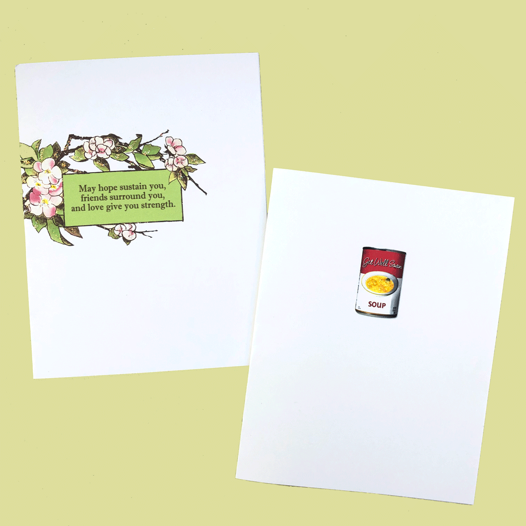 Send a heartfelt sentiment at a difficult time. Lumia Designs has just the right selection of sympathy cards and get well cards to help you express your love and support.  Lumia Designs Sympathy Cards are embellished with fine glitter and made in the USA.