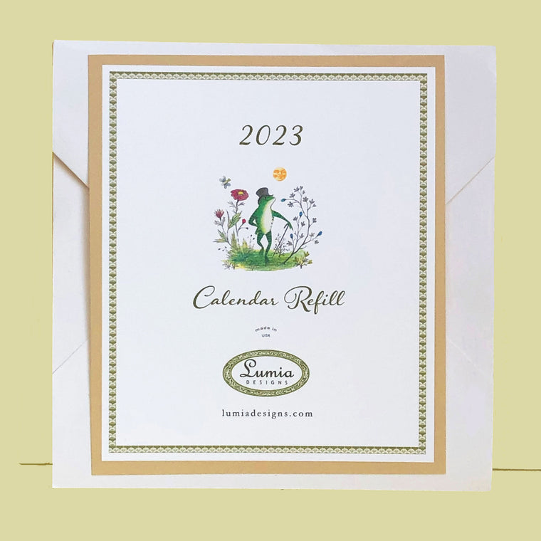2023 Calendar Refill