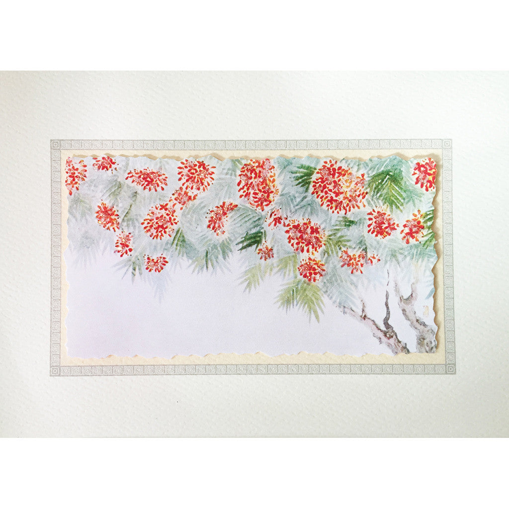 Greeting Card Flowering Tree - Lumia Designs