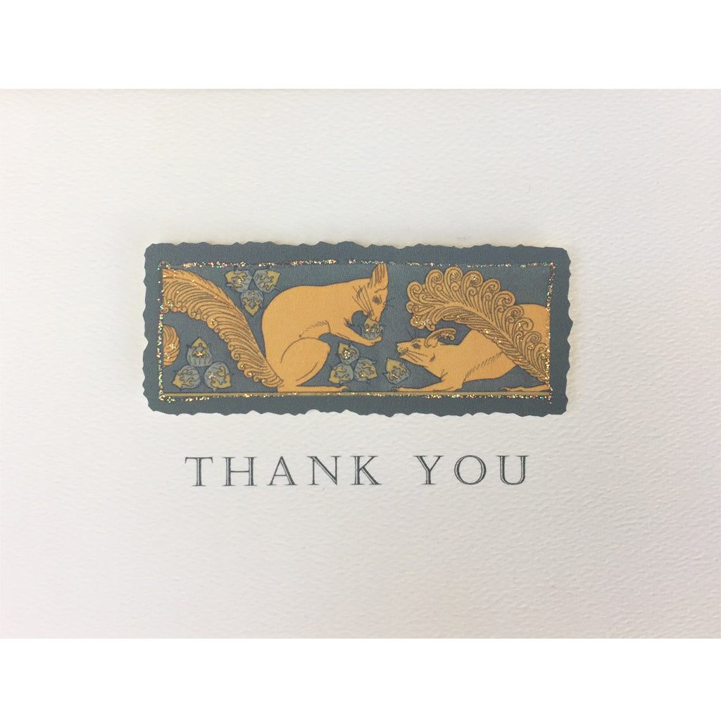 Squirrels Greeting Card. Lumia Designs 