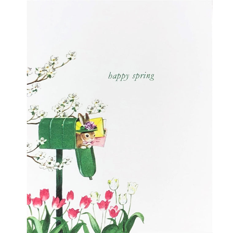 Bunny Mailbox Easter Card