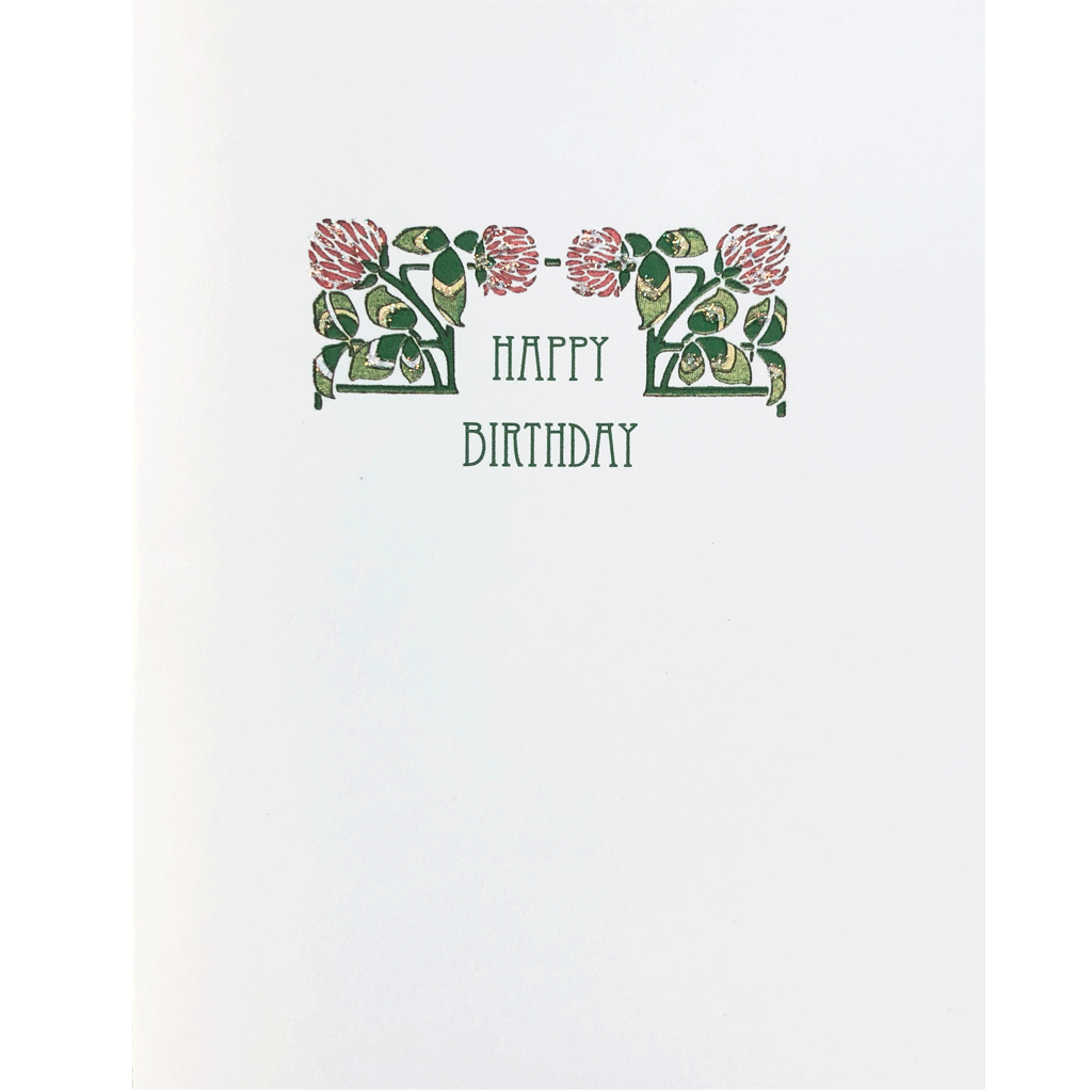 Arts & Crafts Birthday Card