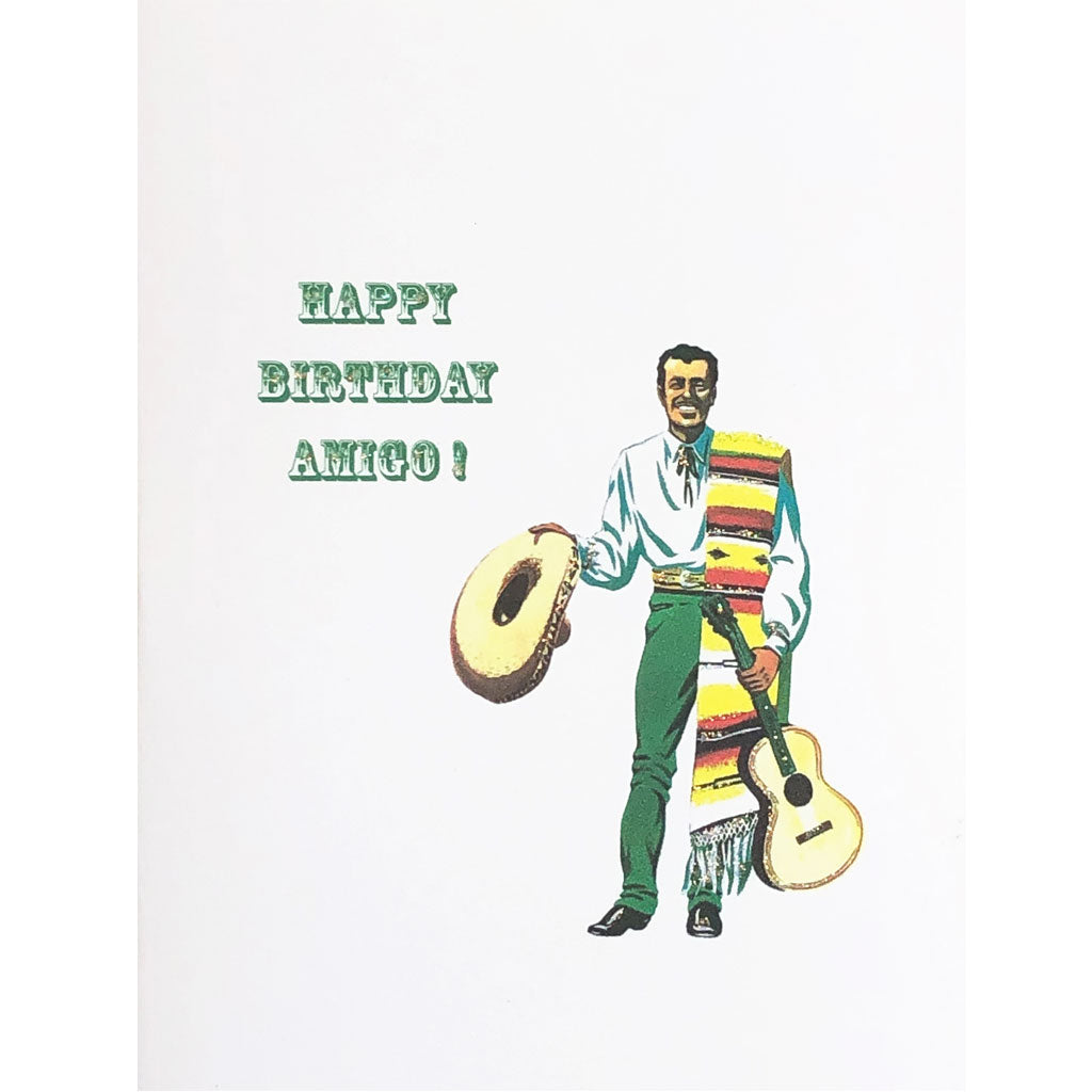 Amigo Birthday Card