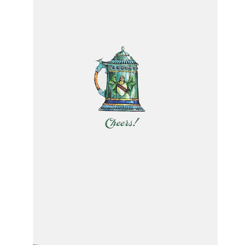 Beer Stein Cheers Card