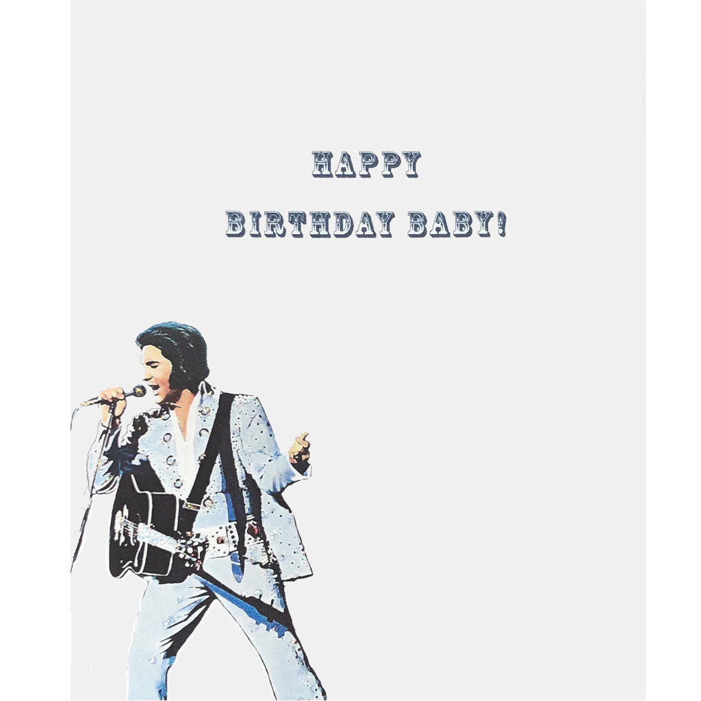 Elvis Birthday Card