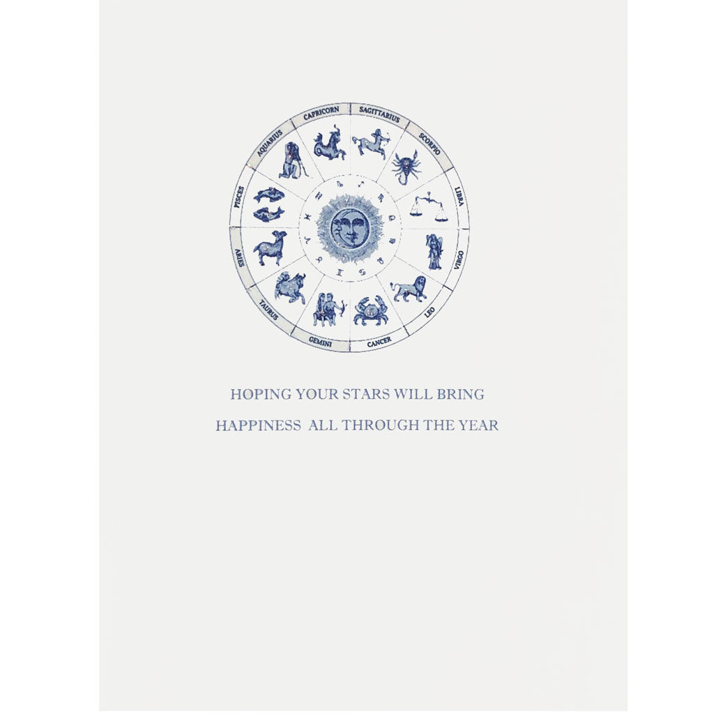 Zodiac Birthday Card