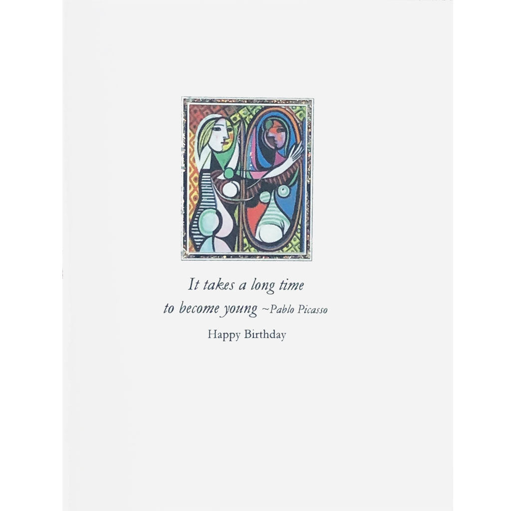 Picasso Birthday Card