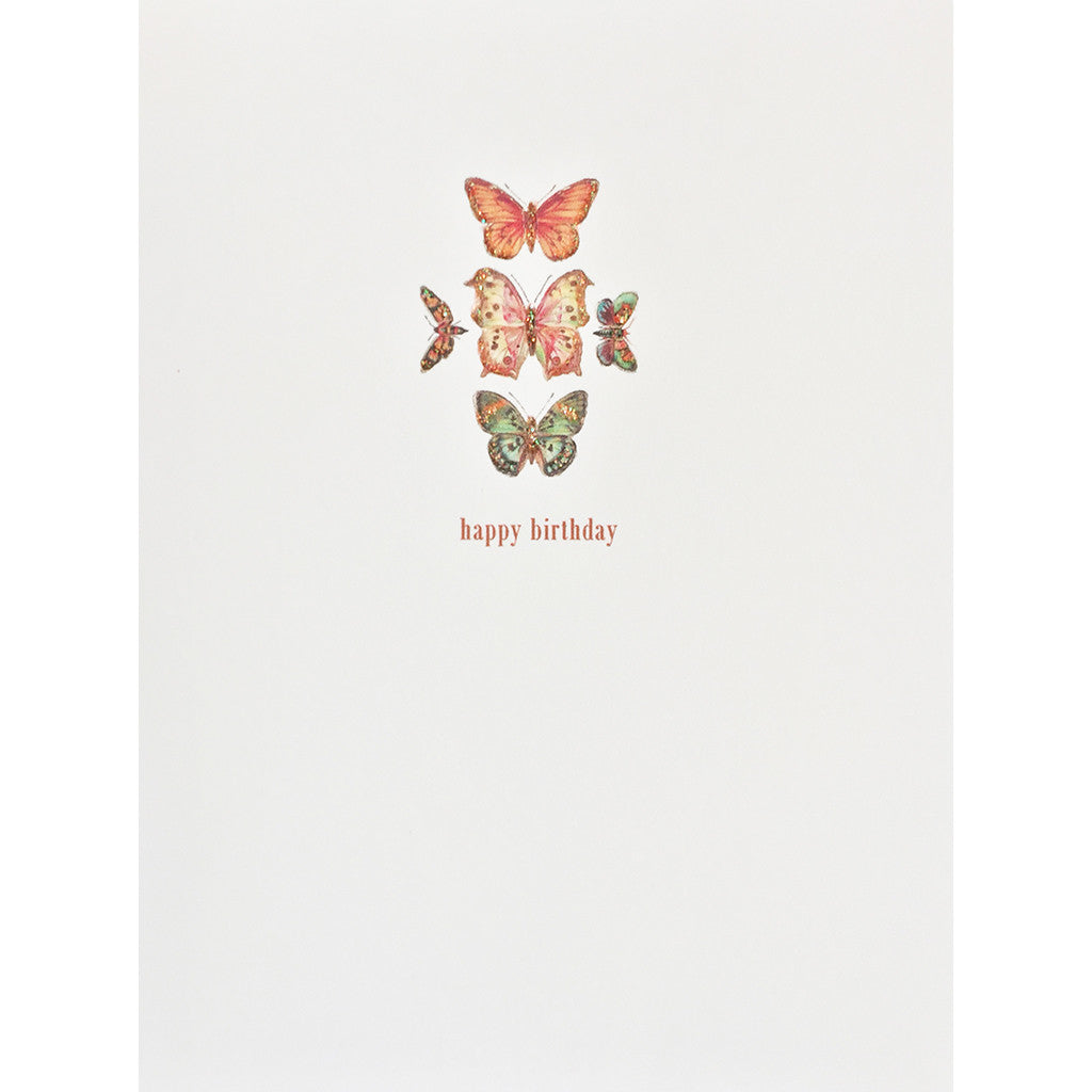  Butterflies Birthday Card- Lumia Designs