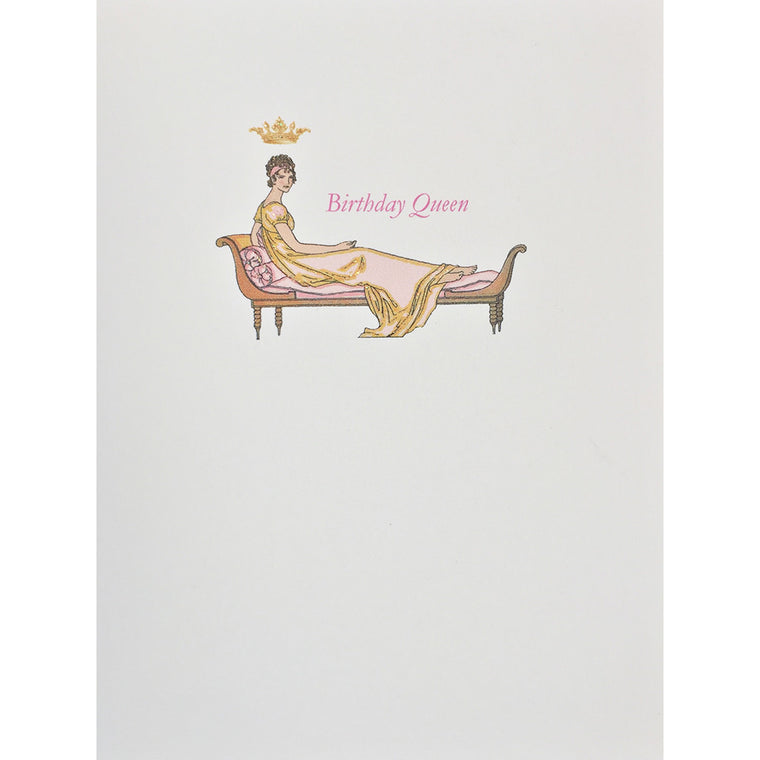 Greeting Card Birthday Queen - Lumia Designs
