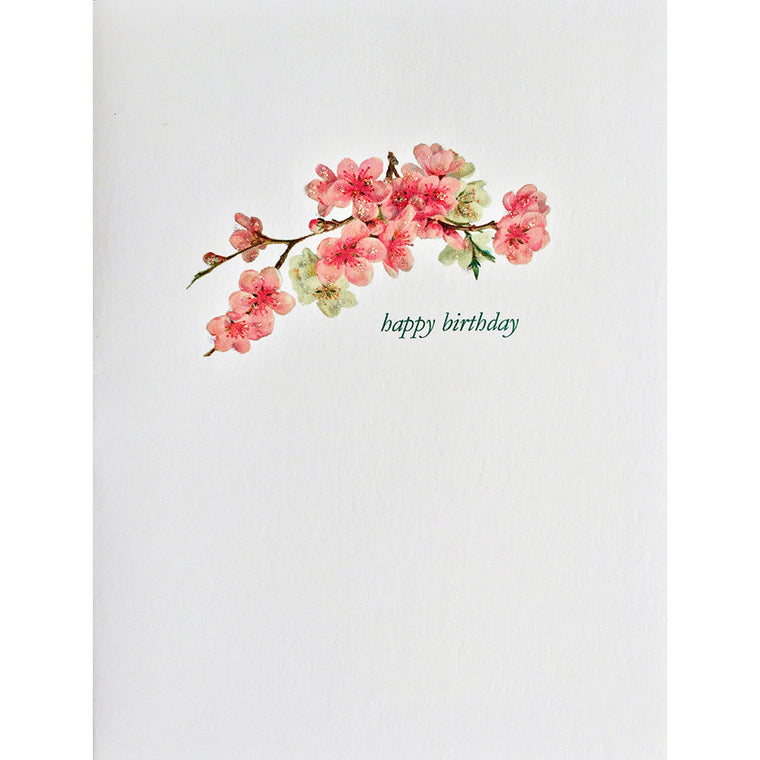 Greeting Card Cherry Blossom Birthday - Lumia Designs