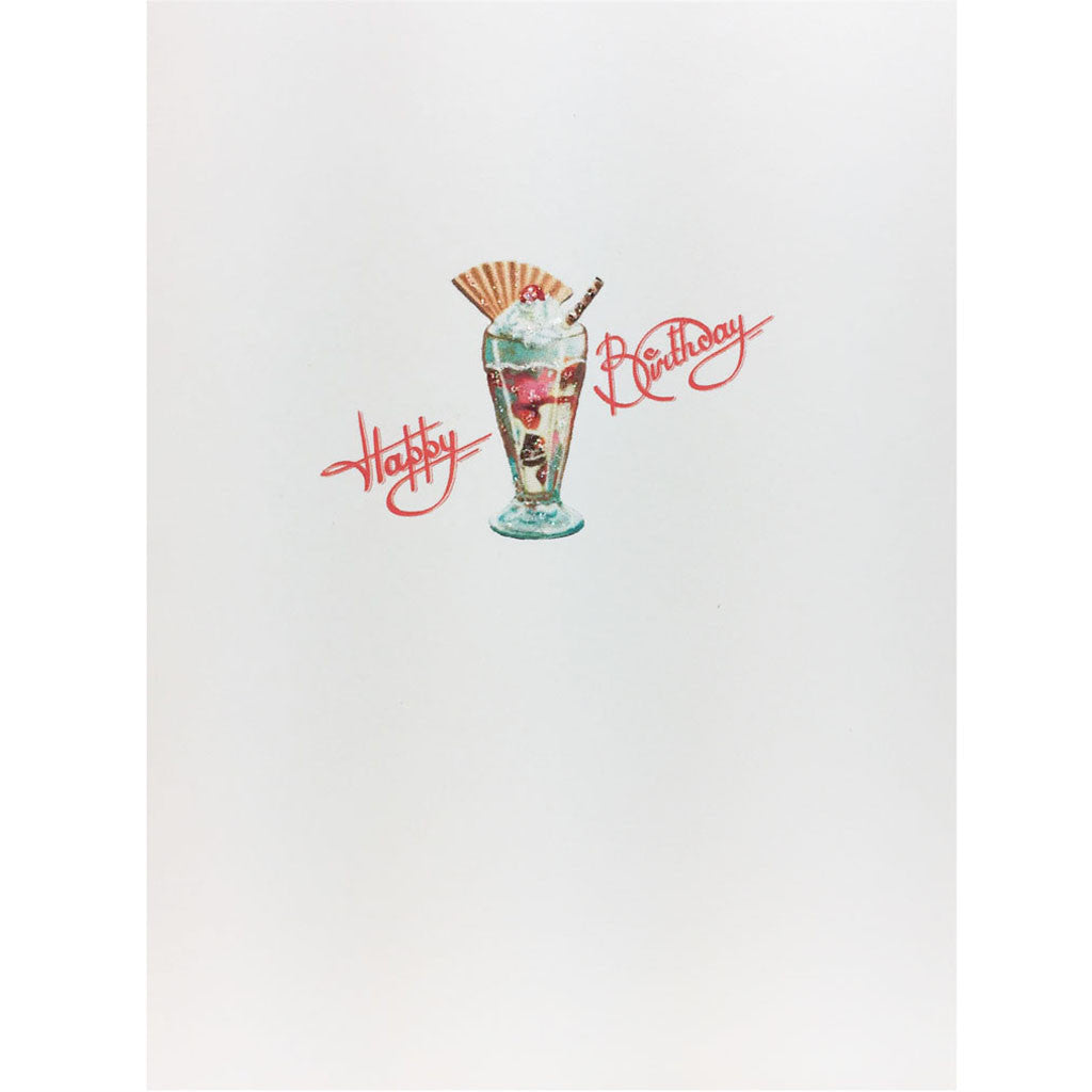 Sundae Birthday Card