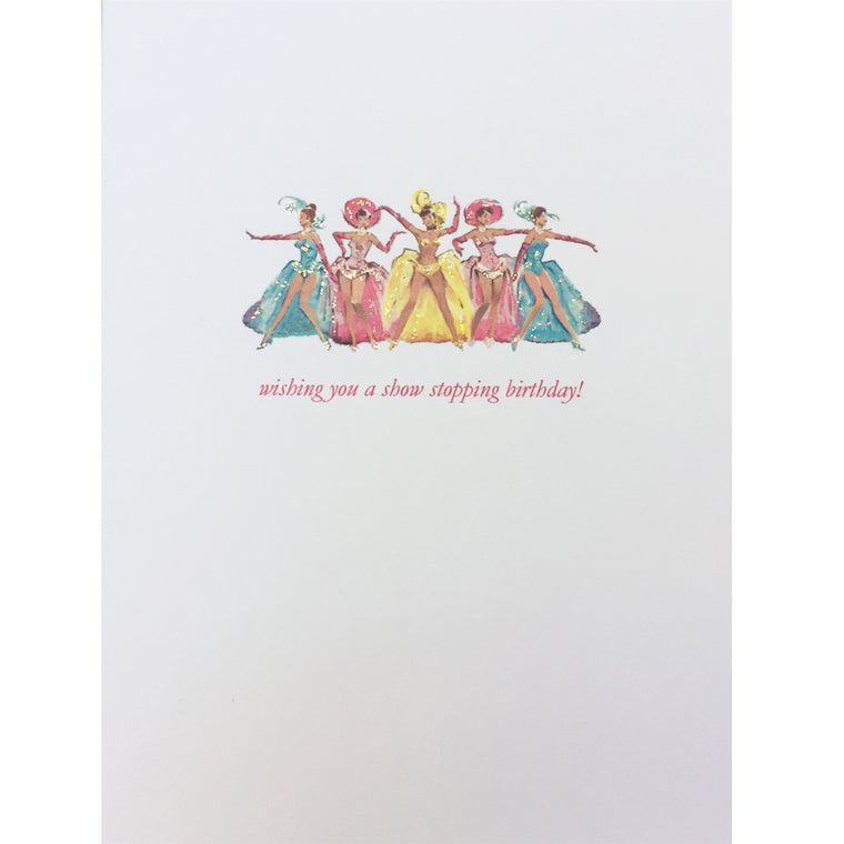 Show-Stopper Birthday Card
