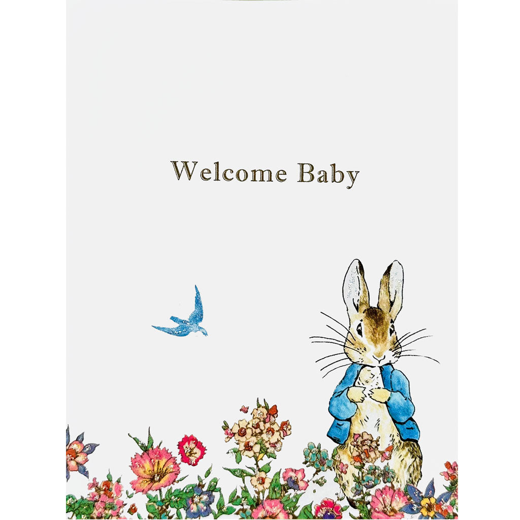 Peter Rabbit Baby Card