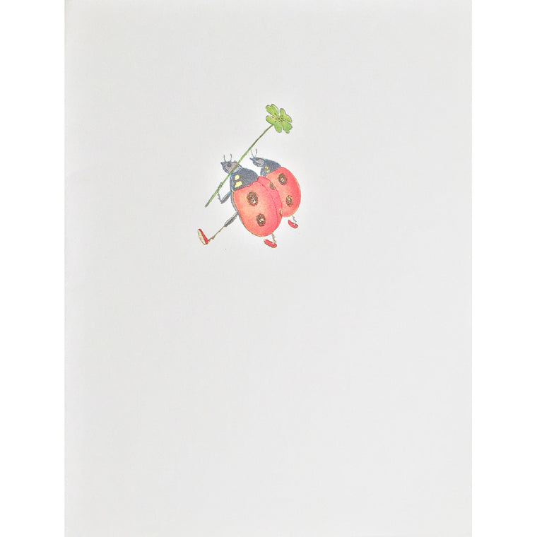 Greeting Card Ladybugs - Lumia Designs