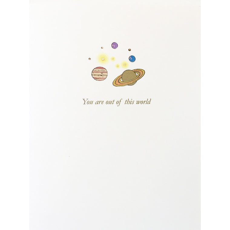 Greeting Card Out of This World - Lumia Designs
