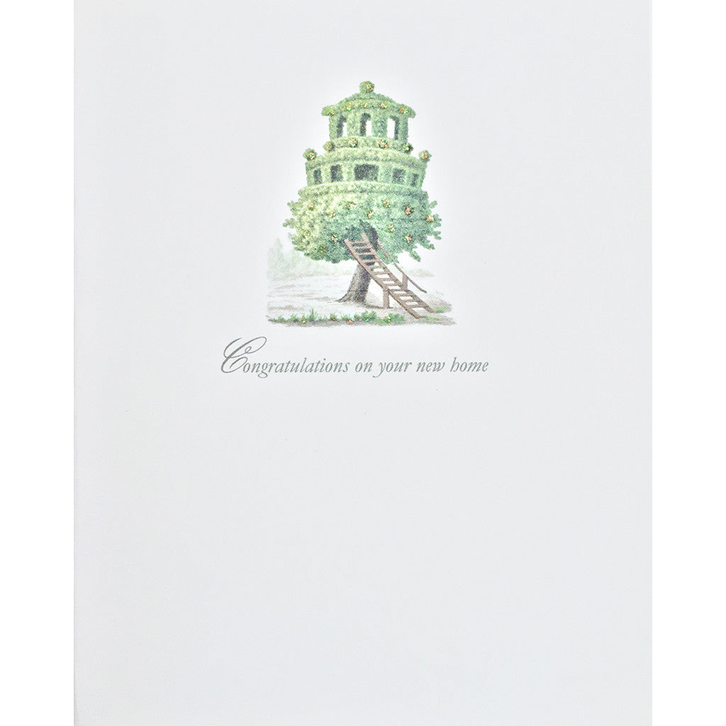 Greeting Card New Home Treehouse - Lumia Designs