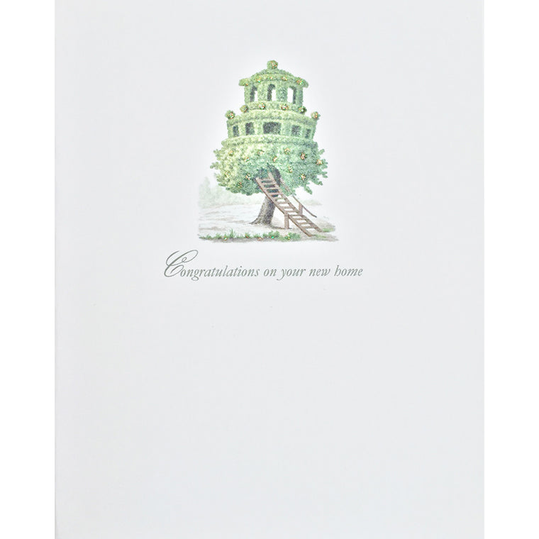 Greeting Card New Home Treehouse - Lumia Designs
