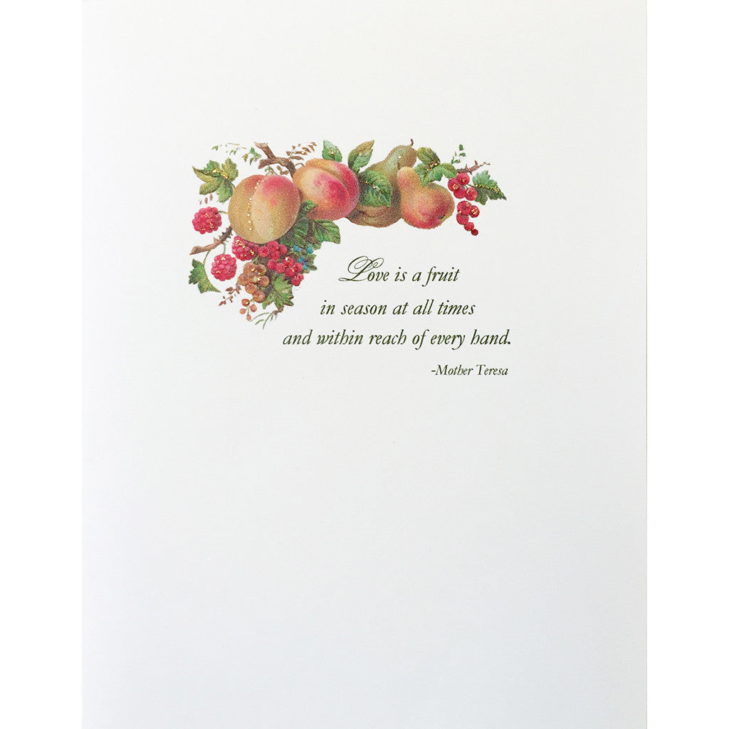 Greeting Card Love Fruit - Lumia Designs