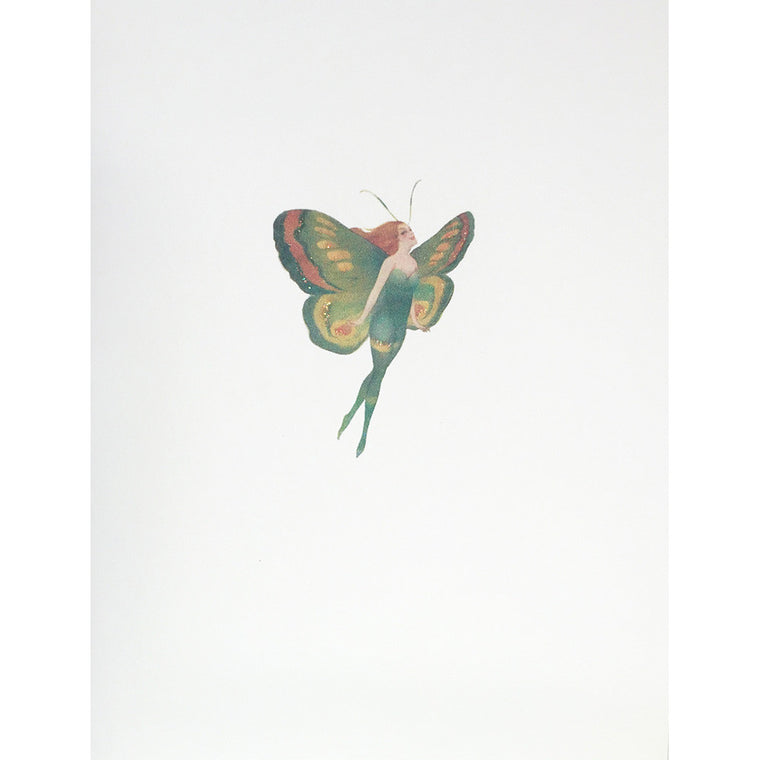 Greeting Card Butterfly Woman - Lumia Designs