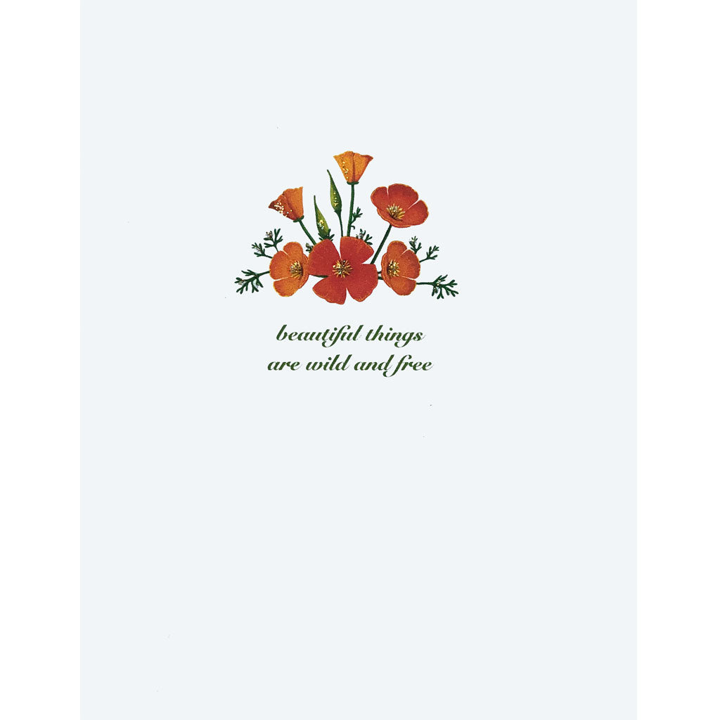 Poppies Greeting Card. Lumia Designs