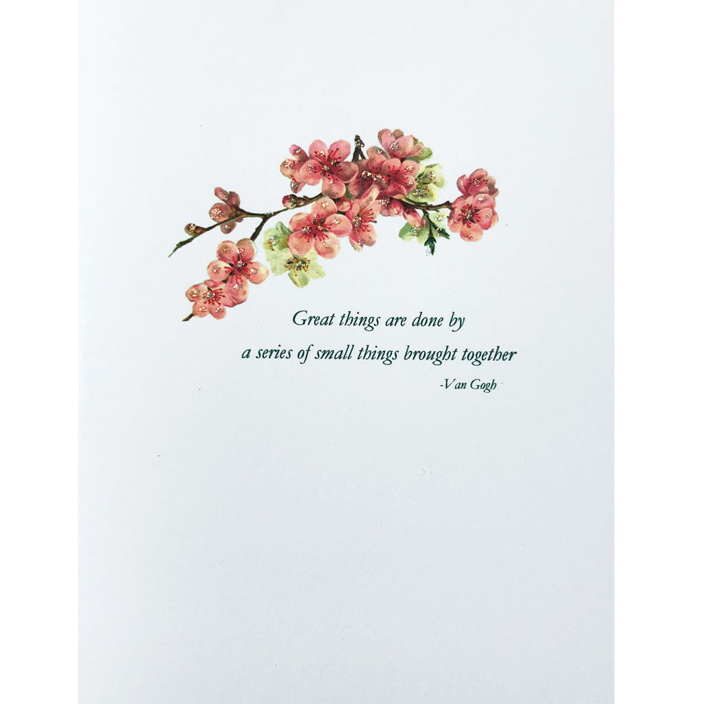 Van Gogh Cherry Blossom Card. Lumia Designs