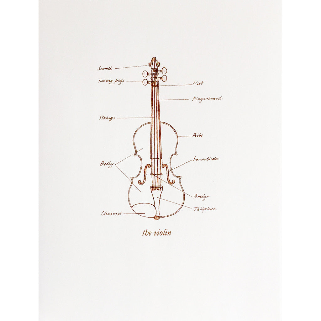 Greeting Card Violin parts - Lumia Designs