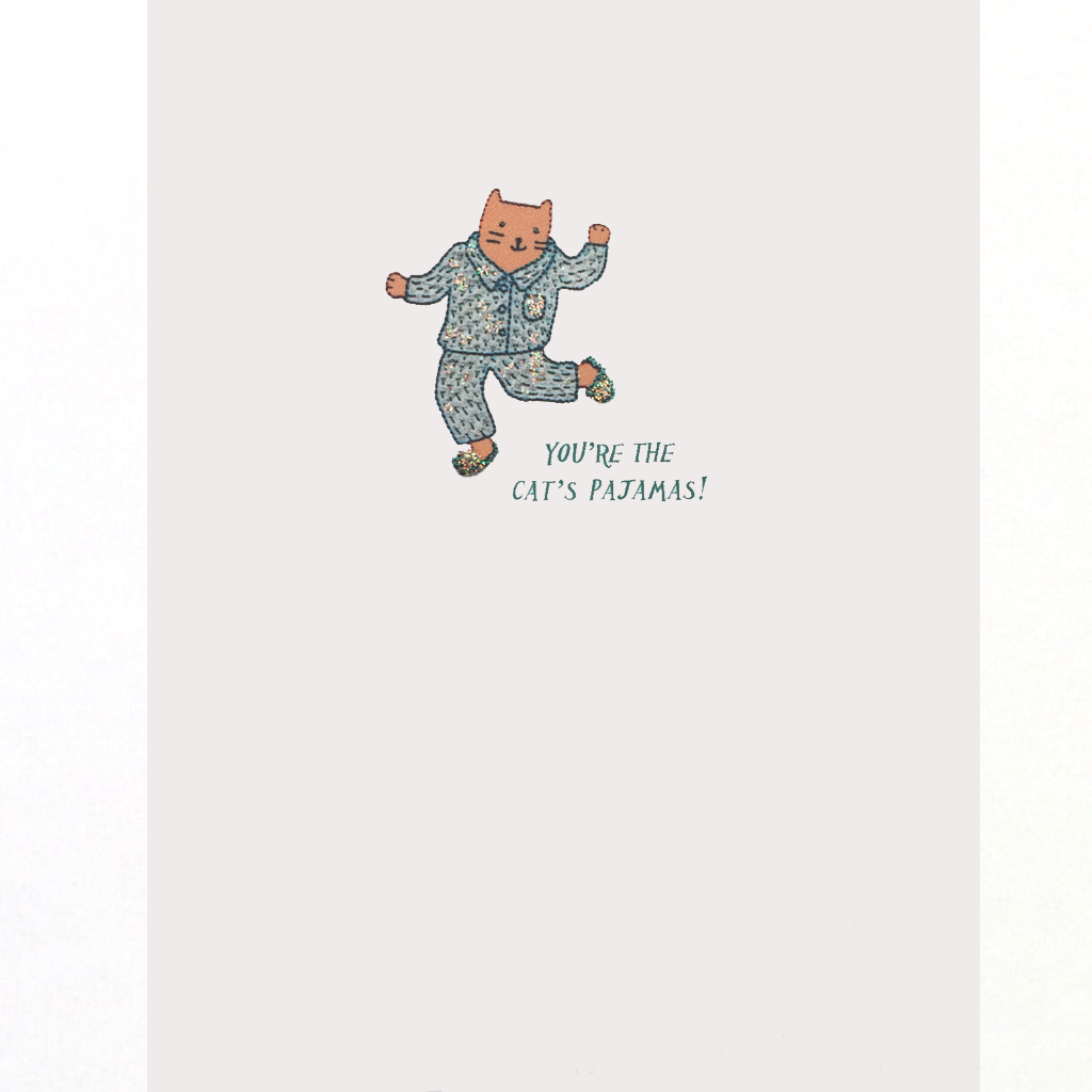 Cat's Pajamas Everyday Card