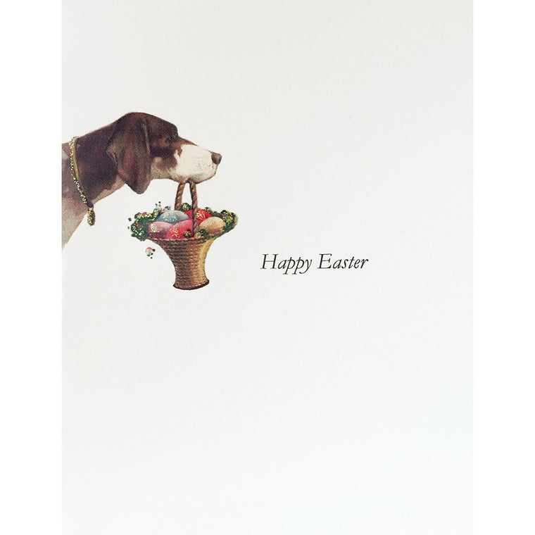 Greeting Card Dog Easter - Lumia Designs
